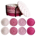 thumbnail image 1 of 8pcs With Storage Rack 7.95 Inch Trivets For Hot Dishes Hot Pads For Kitchen Trivets For Hot Pots And Pans Heat Large For Kitchen Pot Holders Kitchen Decor For Table, 1 of 8