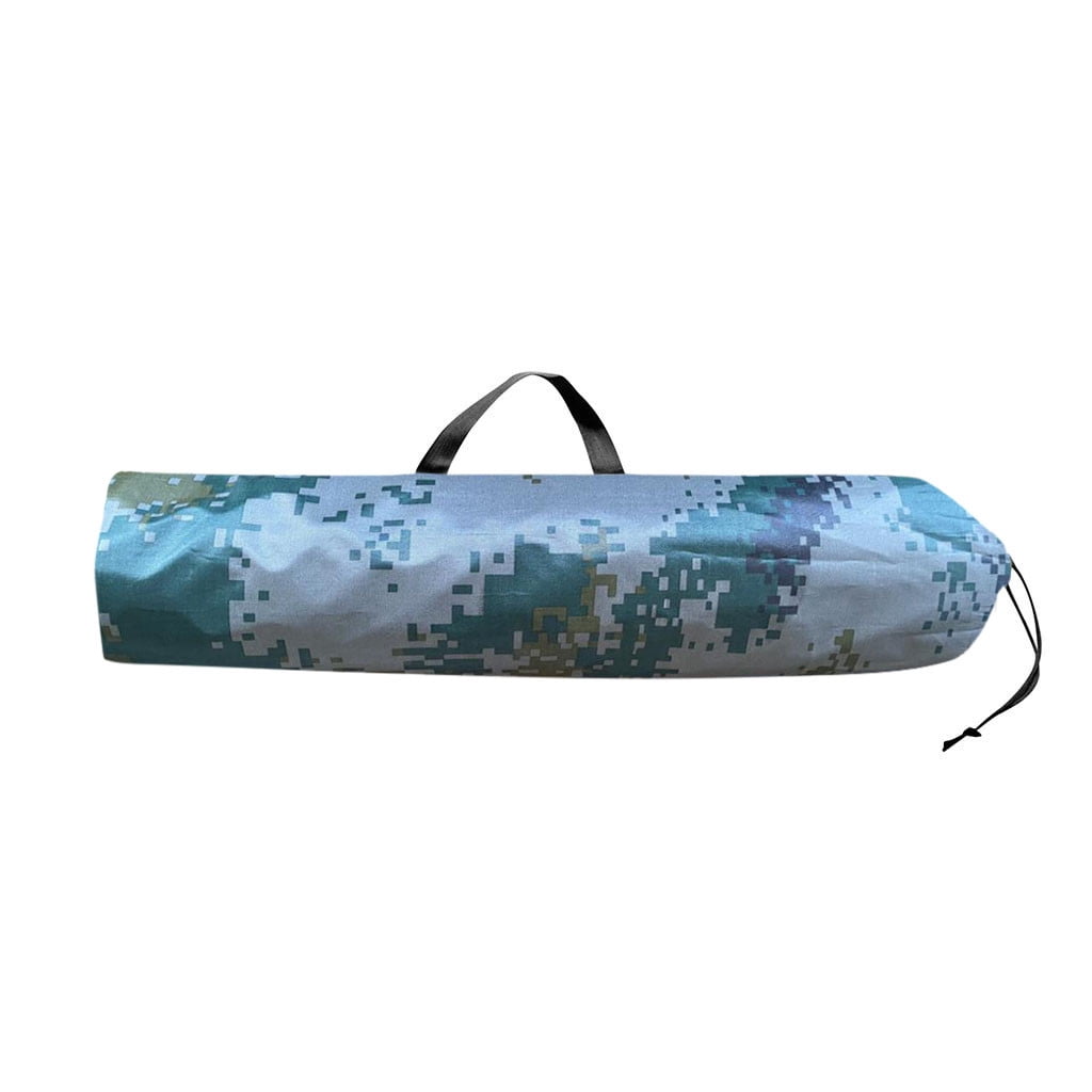 PpgejGEK Single Person Pop Up Camping Tent, 200x100x100cm (78.7x39.4x39.4in) Waterproof UV Protection for Hiking Fishing Backyard, Quick Setup with Carry Bag, 170T Polyester Material