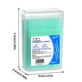 thumbnail image 2 of PEONAVET 200Pcs Double-Head Toothpicks Disposable Plastic Toothpicks For Teeth Cleaning Interdental Brushes Oral Care DentalPicks, 2 of 8