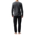 thumbnail image 2 of Haut et Bas de Pyjama de Détente en Jersey de Coton pour Homme, Ensemble de Pyjama à Manches Longues, 2 of 4