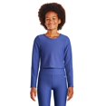 thumbnail image 4 of Athletic Works Girls' Long Sleeve Rib Top, 4 of 6