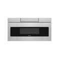 thumbnail image 1 of SHARP SMD3077ASC 30” Microwave Drawer Oven, 1.2 cu. ft., Stainless Steel, Hidden Control Panel, Automatic Drawer Opening, Defrost, Sensor Cook, 1 of 11