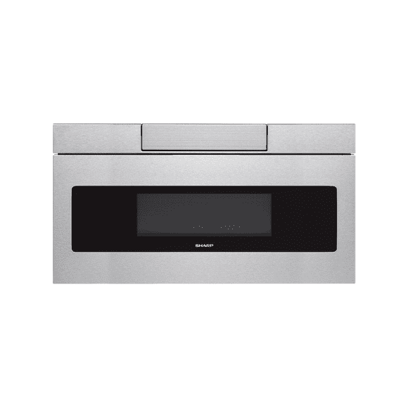 SHARP SMD3077ASC 30” Microwave Drawer Oven, 1.2 cu. ft., Stainless Steel, Hidden Control Panel, Automatic Drawer Opening, Defrost, Sensor Cook