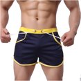 thumbnail image 1 of Men's Athletic Shorts Summer Drawstring Quick Dry Lightweight Running Workout Gym Beach Lounge Shorts with Pockets, 1 of 7