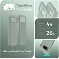 thumbnail image 3 of TUDIA MergeGrip Google Pixel 8 Case DropTest Double Layer Tough Heavy Duty - Green Lily, 3 of 7