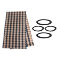 thumbnail image 2 of serony recliner Replacement Fabric Waterproof Replacement Fabric for Lawn Back Yard Green Plaid+ Rope, 2 of 7