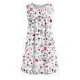 thumbnail image 4 of Robe d'Été pour Femmes Aguichant Robe d'Été pour Femmes Design Décontracté Robe Dégradée Sans Manches Col en V Longue Robe Ample Robe d'Été pour Femmes Robe Longue d'Été pour Femmes Longue Robe d'Été pour Femmes, 4 of 4