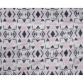 thumbnail image 4 of oneOone Tissu Polyester Lycra Triangle Imprimé Ikat Tissu au Mètre 56 Pouces de Large, 4 of 4