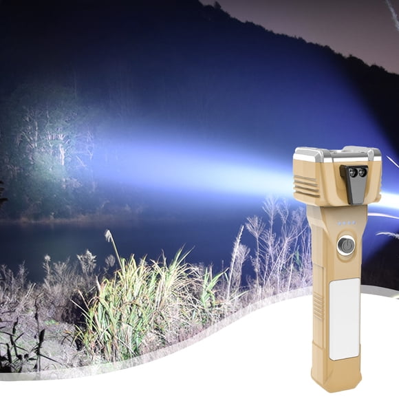 Chmadoxn Camping Multi Function Rechargeable Work Light Fire Self Rescuing Broken Window External Flashlight Multifunctional lighting