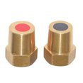 thumbnail image 1 of Ruiboury 2x Yellow Battery Pole Adapter Brass Connector Battery Pole Adapter M6 Battery M6, 1 of 6