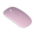 thumbnail image 3 of Computer Mouse Wireless, 2.4G Cordless Mouse Mute Rechargeable Three-Level DPI Adjustable Portable Dual-Mode  for Computer for Laptop Black,White,Pink,Yellow,Green,Purple,Cyan, 3 of 7