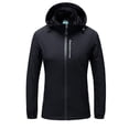 thumbnail image 1 of Veste de Pluie pour Femmes Ski Extérieur Grande Taille Veste Coupe-Vent à Capuche, 1 of 3