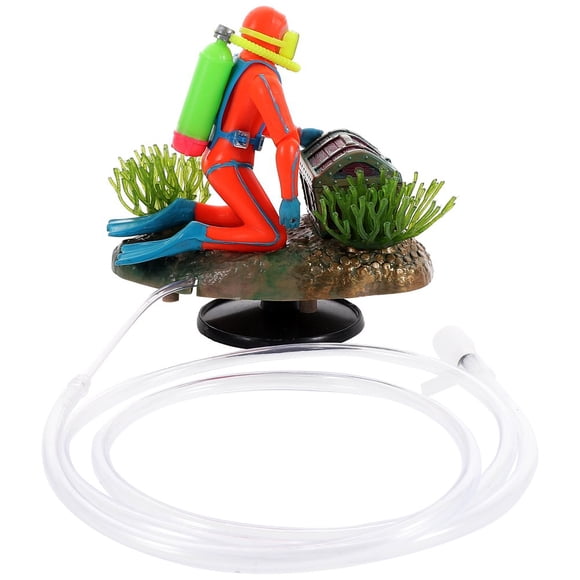 CUITING Fish Tank Treasure Hunting Heater Aquarium Pump Toy Mini Toys Decorations