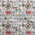 thumbnail image 1 of oneOone Tissu en Rayonne Rouge, Matériau Médical pour Robe, Tissu Imprimé au Mètre, 56 Pouces de Large, 1 of 4