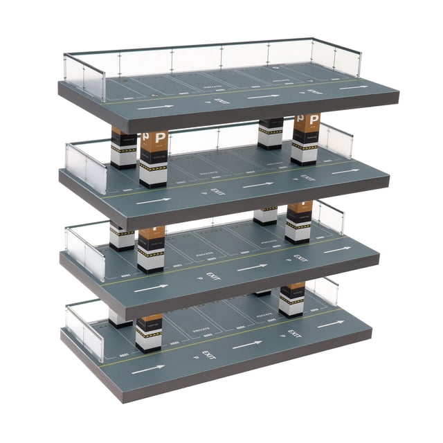 Milaget 1/64 Model Car Display Show Case Vehicle Garage Acrylic Showcase 1/64 Car Garage