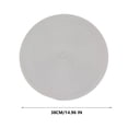 thumbnail image 2 of Boovnll Placemats, 15" Round Washable Wipeable Heat-Proof Solid Color Woven Place Mats for Home Kitchen, Dining Table, Holiday, Party Decor Supplies, Table Mats, 2 of 5