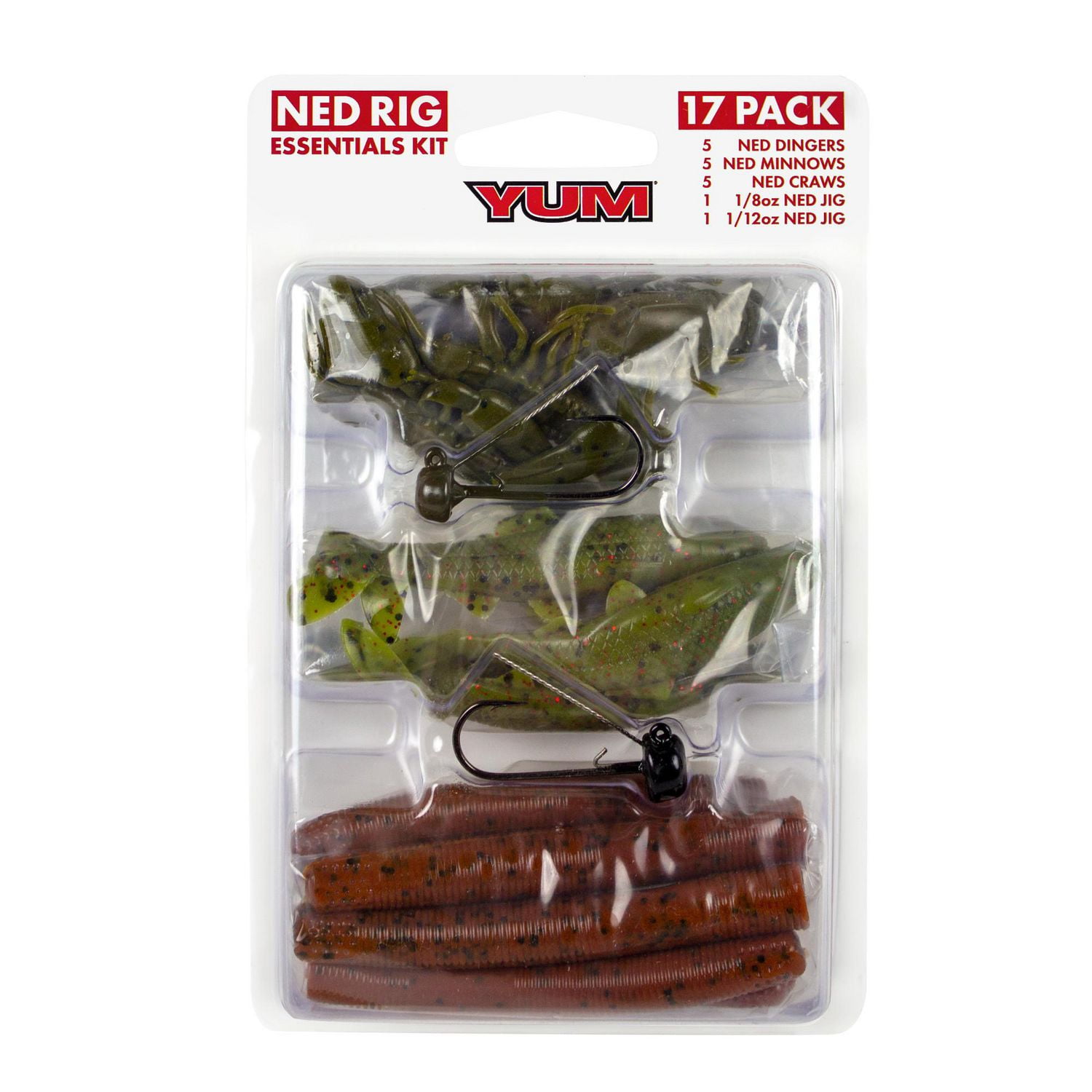 Yum YNEDKT2 Ned rig trousse 2 plastique souple