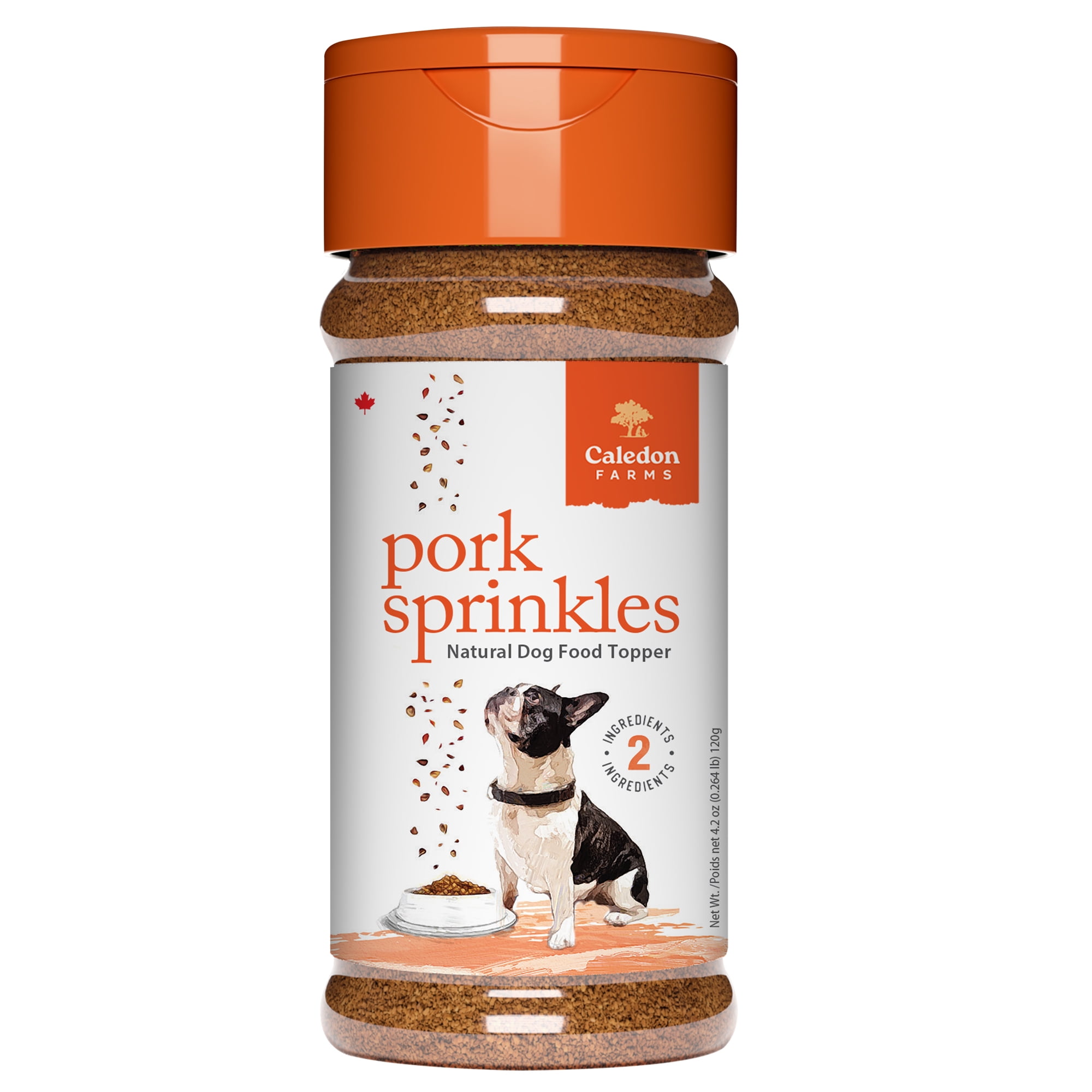 Caledon Farms Pork Sprinkles Natural Dog Food Topper 120 grams