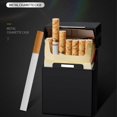thumbnail image 2 of 2 Pcs Étui à Cigare en Aluminium Léger, Porte-Tabac, Boîte de Poche, Contenant de Rangement, Accessoires pour Cigarettes, Rouge, 2 of 5