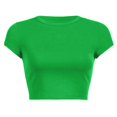 thumbnail image 3 of Chemises Décontractées pour Femmes Col Rond Manches Courtes Polyester pour Sorties d'Été, 3 of 3