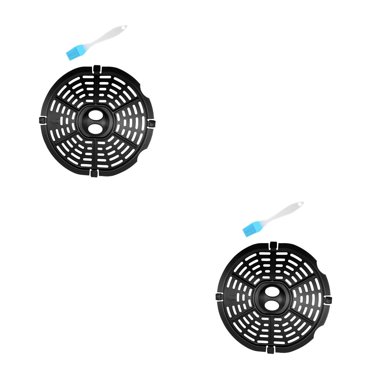 VONKY Air Fryer Accessories Non-Stick Replacement Grill Pan for Enhanced Air Frying 20x19cm 2Set