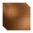 thumbnail image 1 of Fasade Miniquattro Vinyl 2ft x 2ft Lay In Ceiling Panel Oil Rubbed Bronze 5 Pack, 1 of 5