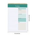 thumbnail image 3 of EGNMCR Back to School, Gift for Kids Weekly Plan B5 Flip Up Coil Notebook Schedule Book Color Portable Notebook Plan book, 3 of 9