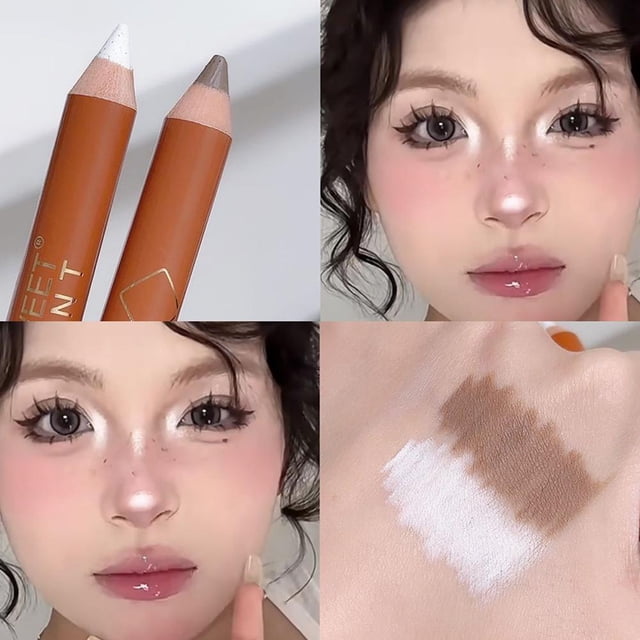 SharkTRUE Double-ended Contouring Pen Face Brightening Corrector Nose Stick Natural Shading Shadow