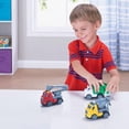 thumbnail image 3 of Kid Connection Friction Powered Utility Trucks Playset, 3 Pieces, 3 of 5