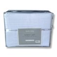 thumbnail image 3 of Cotton House - Ensemble de Draps en Microfibre, Infroissable, Format Jumeau, Blanc, 3 of 5