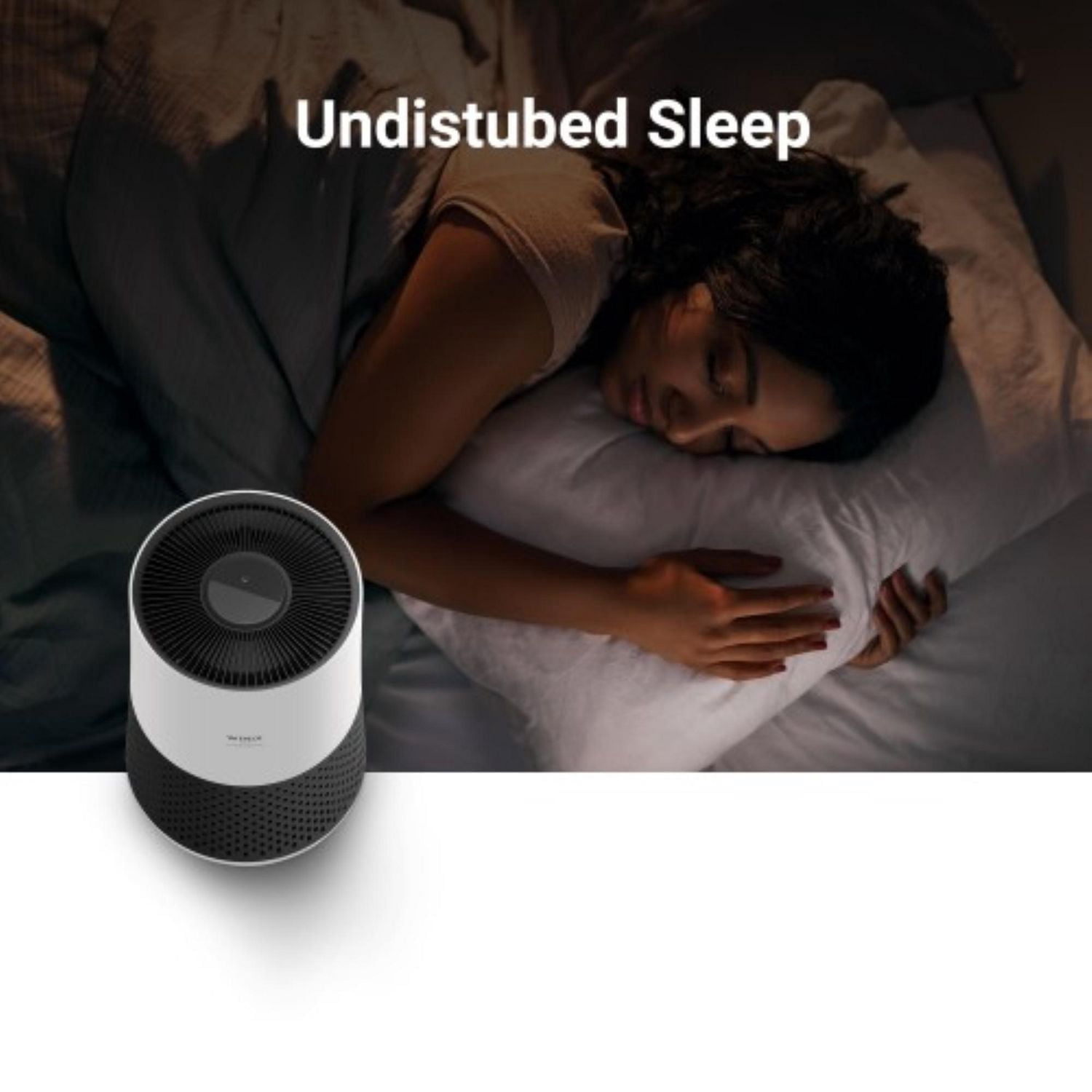 Purificateur d'air Winix A231 pour chambre à coucher jusqu'à 1181 pi² en 1 heure avec moniteur de qualité de l'air, True HEPA, filtre à charbon et mode automatique, capture les allergies aux animaux,