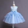 thumbnail image 2 of 2025 Vêtements Robe s Robes Fête Princesse Enfant et Robes Dentelle Sans Manches Robe Tulle Robes pour s Tenue de Fête s Robe&Jupe, 2 of 4