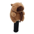 thumbnail image 1 of S SERENABLE Wood Golf Club Headcover Capybara Adorable Soft Cute Protector C, 1 of 9