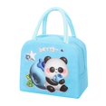 thumbnail image 2 of Oleegame 2 Pcs Sac de Rangement pour Produits à Main Sac Isolé Sac pour Boîte à Lunch Sac à Lunch Chiot Brun (Isolation 3D) Bleu, 2 of 9