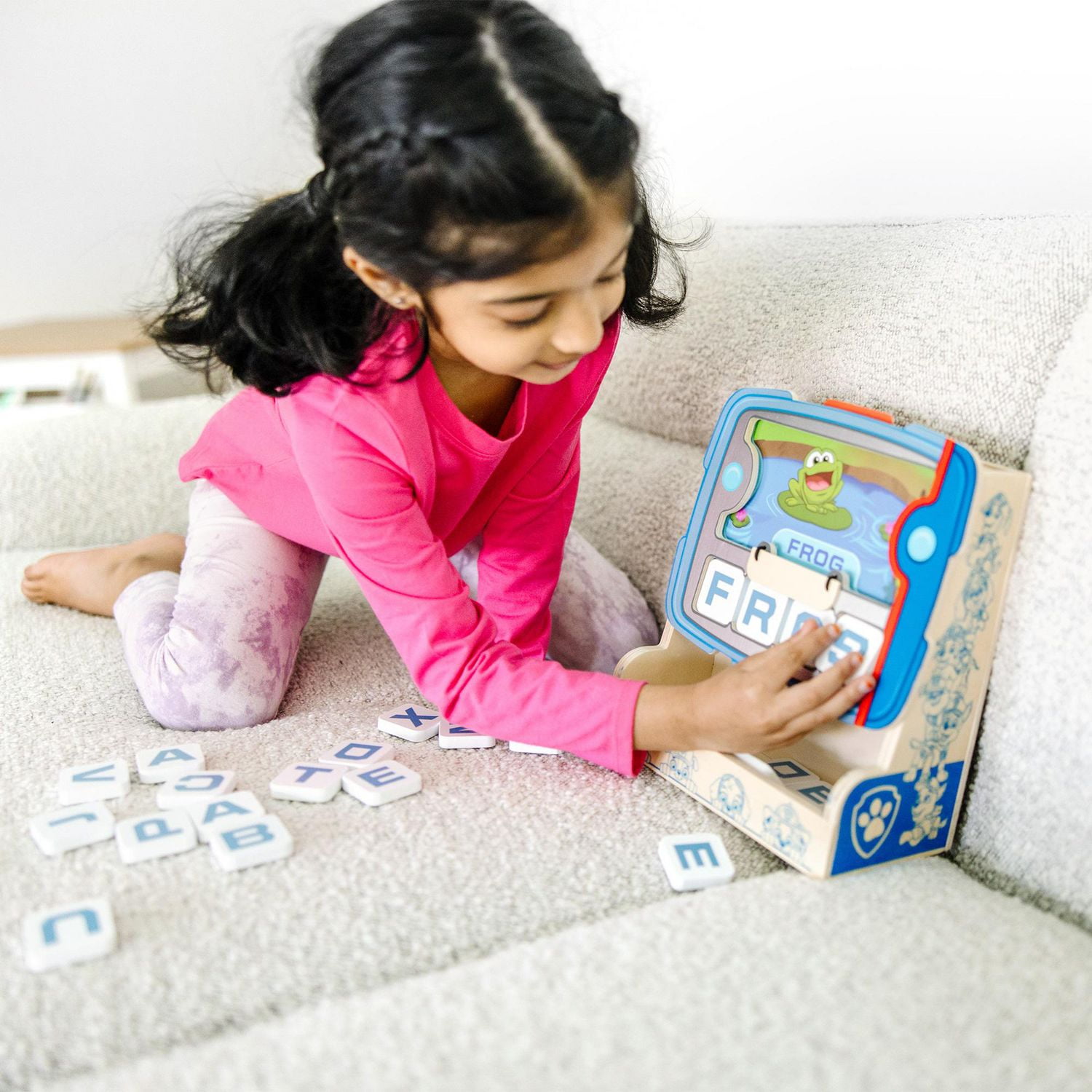 Melissa & Doug PAW Patrol PP Plateau de jeu de chiots Regarde et épelle
