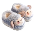 thumbnail image 1 of Fall/Winter Savings! SROBPTY Girl's Slippers, Winter Children Add Non Keep Warm Homepers, 1 of 3