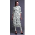 thumbnail image 4 of Bimba Printed Button Down Straight Tunic Dresses For Women Kurti X-Large, 4 of 6