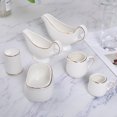 thumbnail image 3 of Household Creamer Dispenser Multi-function Milk Pitcher Ceramic Cream Pitcher with Spoon, 3 of 9