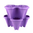 thumbnail image 2 of 1 Pack Plant Pot Tower Eco-Friendly Green Corrosion Resisting For Strawberry And Other Flowers And Vegetables Pp Biodegradable, 2 of 25