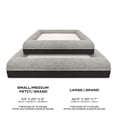 thumbnail image 4 of One Paw, Arno Dog Bed in Box, Lounge Bed with Memory Foam, 4 of 5