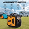 thumbnail image 2 of Maxpeedingrods 5000 Watt Inverter Generator E-Start Gas Powered for Party, Camping, RV, Home Backup, 2 of 8