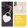 thumbnail image 4 of Shisuyan Heart Shaped Padlock Zinc Alloy 2Set 2.3x1.7x0.3In, 4 of 9