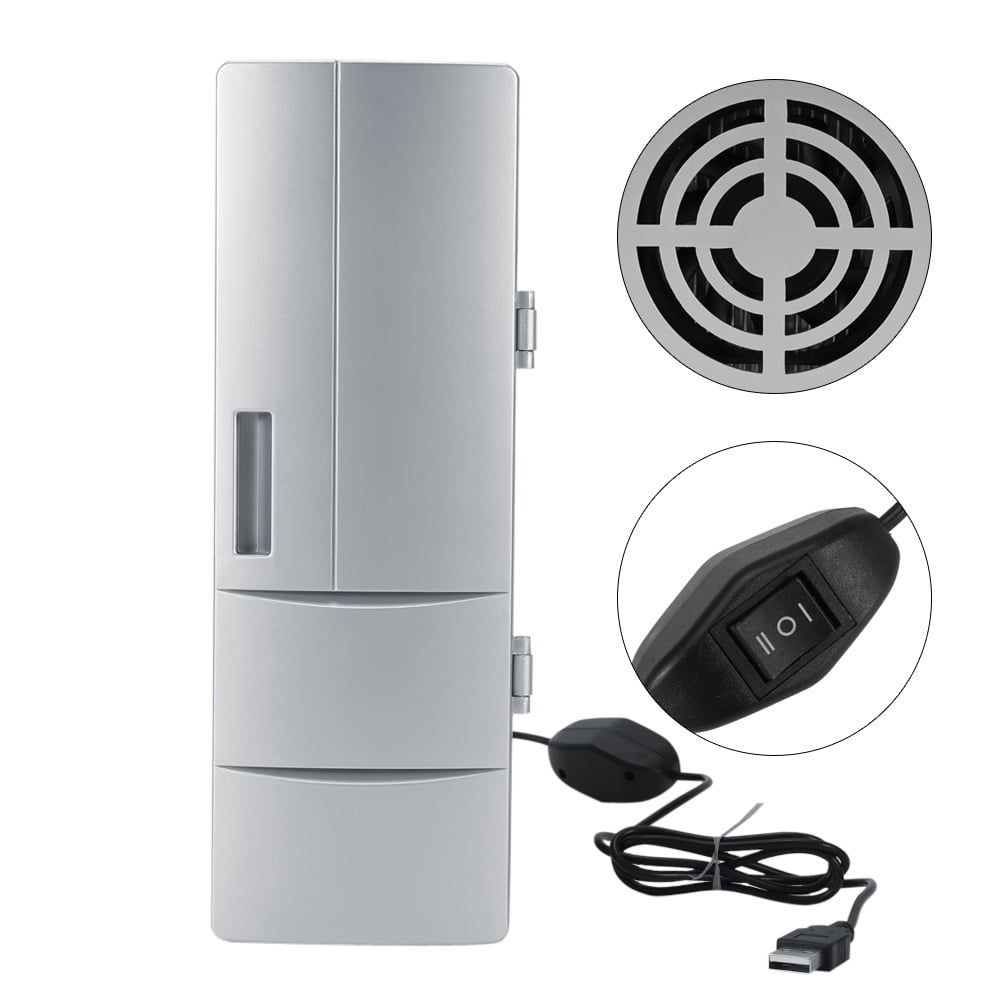 LAFGUR Fridge, Mini Refrigerator Mini USB Fridge USB Fridge, Refrigerator, Car For Office For Home