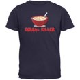 thumbnail image 1 of Cereal Killer Navy Adult T-Shirt, 1 of 1