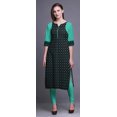 thumbnail image 2 of Bimba Cotton Printed Straight Kurtis For Women Panel Kurta Summer Tunic-X-Large, 2 of 6