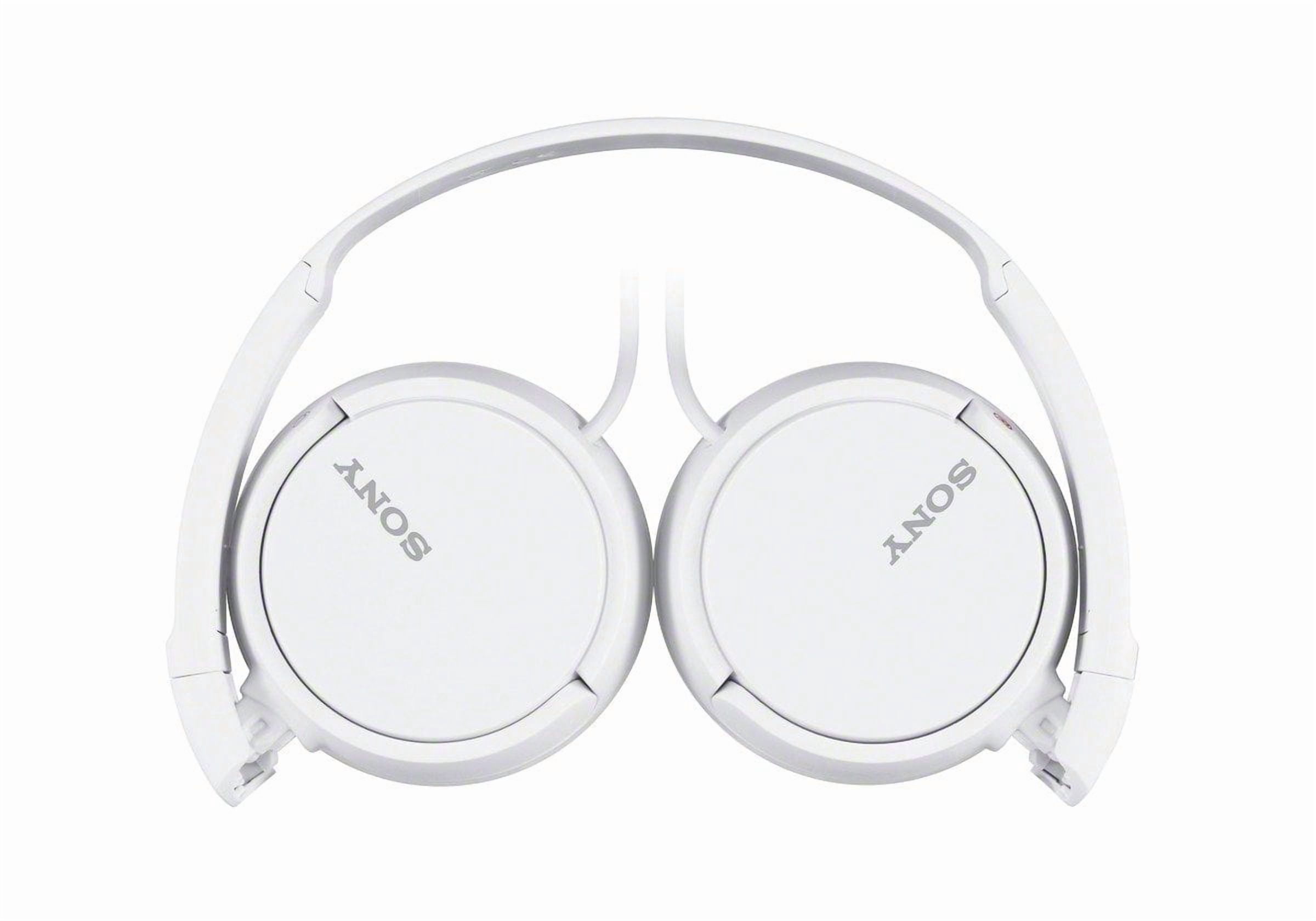 Refurbished Sony MDRZX110/WHI ZX Series Stereo Headphones 30mm
