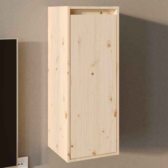 vidaXL Armoire Murale 30x30x80 cm Pin Massif