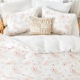 thumbnail image 3 of Hitime Queen Duvet Cover Set, Soft & Breathable Microfiber 3 Pieces Queen Bedding Sets, Pattern Queen Comfy Duvet Cover Set, with Zipper Closure (Queen), 3 of 8