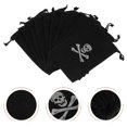thumbnail image 2 of 10Pcs Pirate Gold Coin Pouch Halloween Gift Candy Bag Gift Pouch Storage Bag, 2 of 8