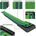 thumbnail image 4 of axGear Indoor Golf Putting Green Golf Training Putting Mat Tracks With Auto Ball Return, 4 of 7
